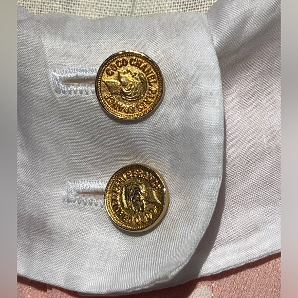 *RARE* Vintage Chanel Boutique Pink Polka-Dot Dress - Picture 7 of 13